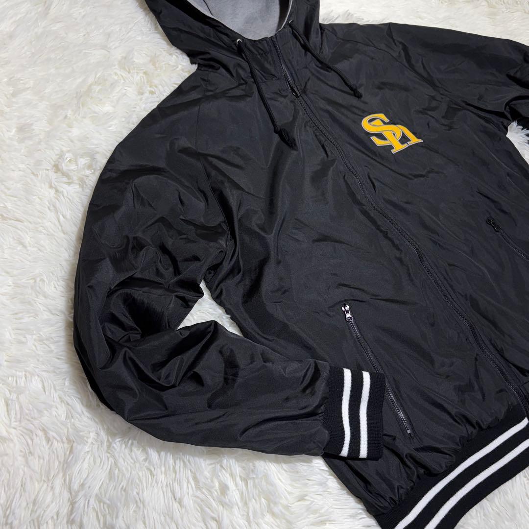 ☆美品☆クラブホークス 限定 ２way パーカー Lサイズ ソフトバンク 非売品