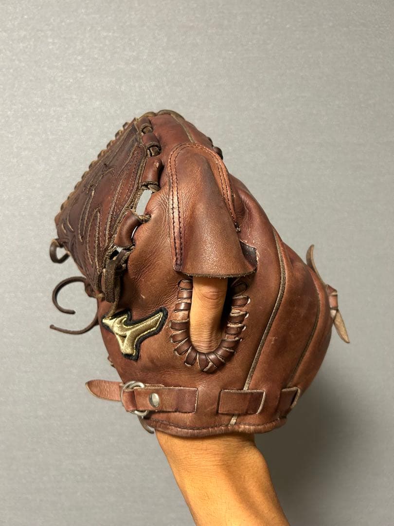 ミズノ オーダーグローブ ブラウンレザー