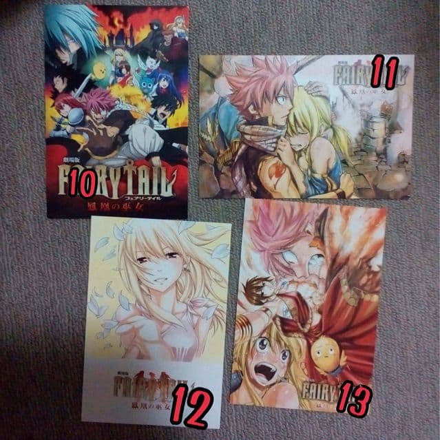 フェアリーテイル ポストカード 別売り