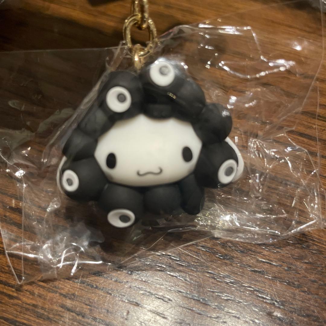【コンプリート】黒サンリオミャクミャク　なりきり立体キーホルダー　7種