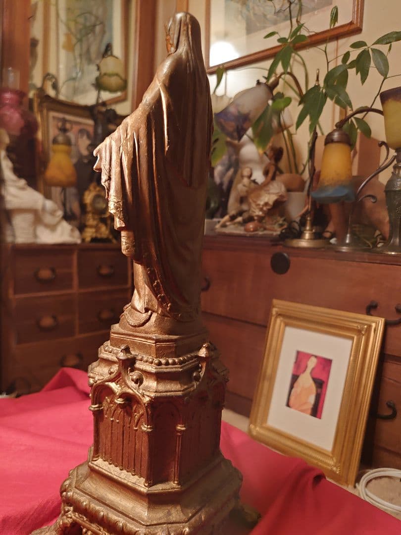 フランス アンティーク1900年代 マリヤ像