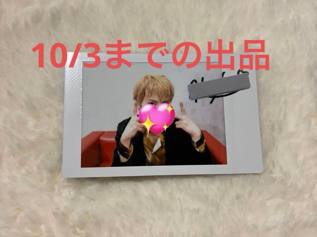 KENSHIN 上村謙信チェキ直筆サイン入り