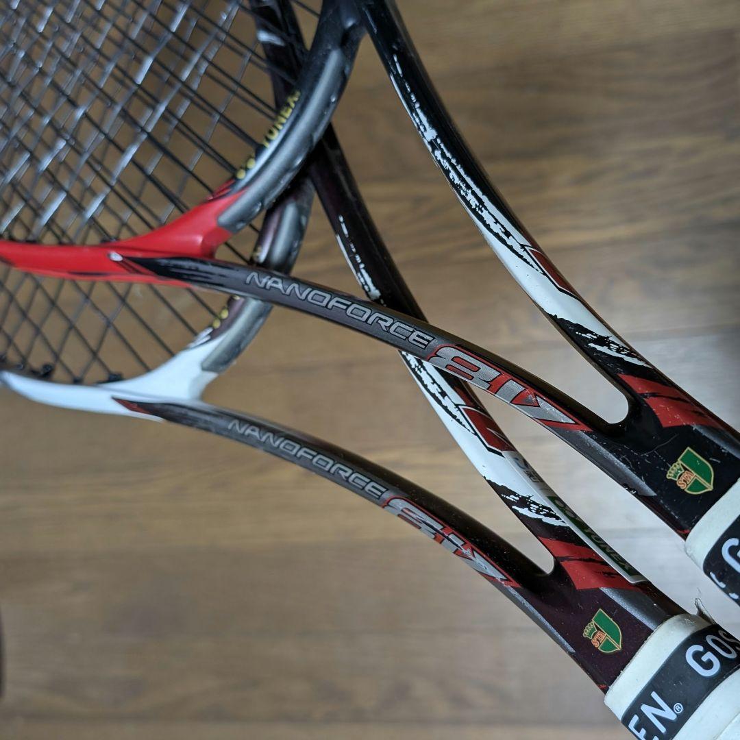 ナノフォース8 ラケット 8v エフレーザー
