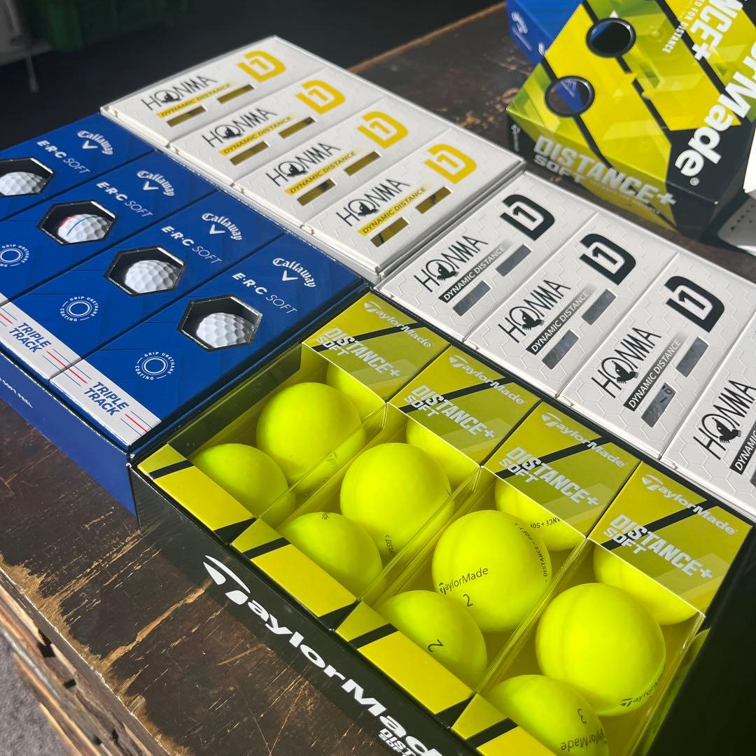 ゴルフボール　まとめ売り　キャロウェイ　HONMA TaylorMade