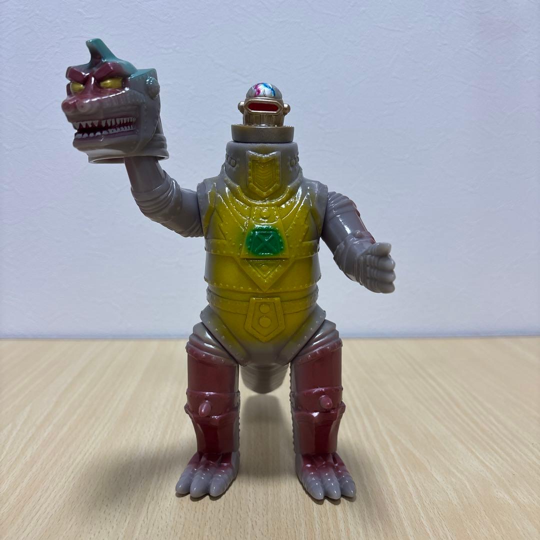 ウルトラマン 怪獣 フィギュア　メカゴジラ2 ソフビ　昭和　レトロ　ブルマァク