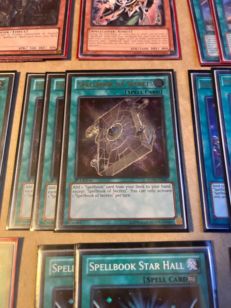 遊戯王　魔導書　デッキパーツ　英語版