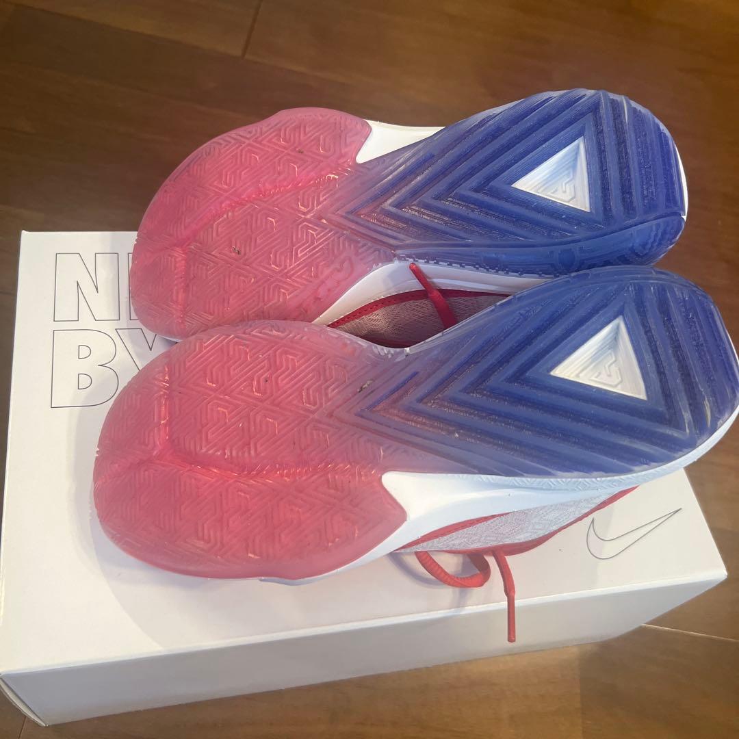 NIKE by you バスケットボールシューズ 22.5㎝レッド/ホワイト