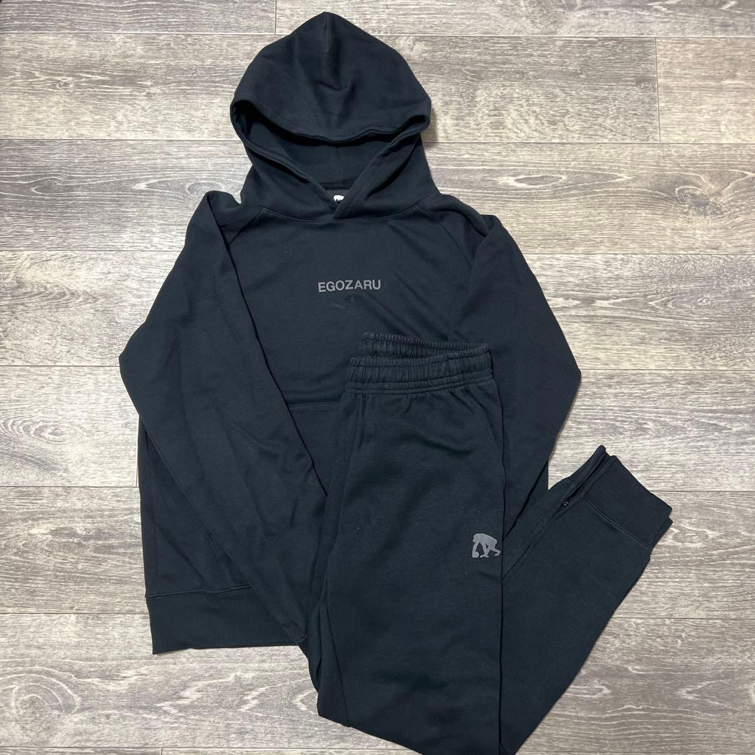 egozaru スウェット 上下セット 黒 s
