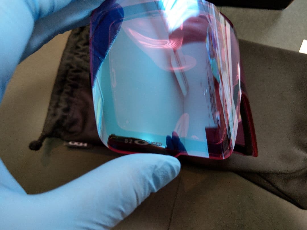 未使用 OAKLEY LINE MINER PRO M レンズ ICED