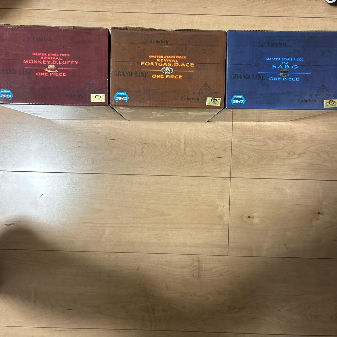 ONE PIECE ワンピースフィギュア　ルフィ　エース　サボ　MSP