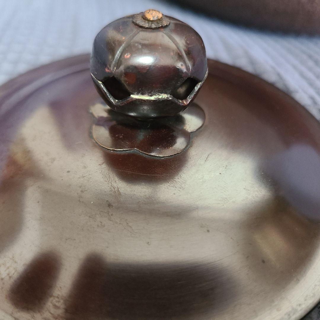 釜師　佐藤浄清作　総霰地紋　丸釜　茶道　茶道具　茶釜