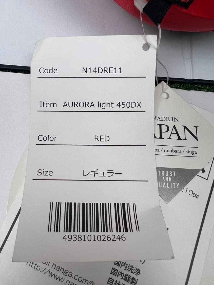NANGA AURORA light 450DX レッド