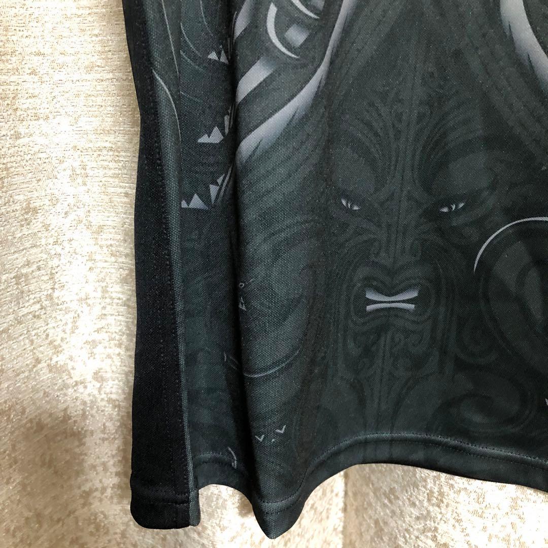 XLサイズ　ラグビー adidasオールブラックス Maori ホームレプリカ
