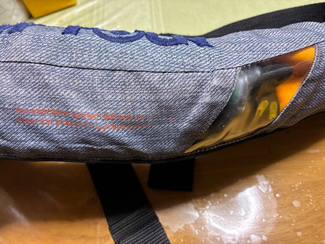 34 THIRTY FOUR★ブルーストーム自動膨張救命胴衣★桜★交換ボンベ付き