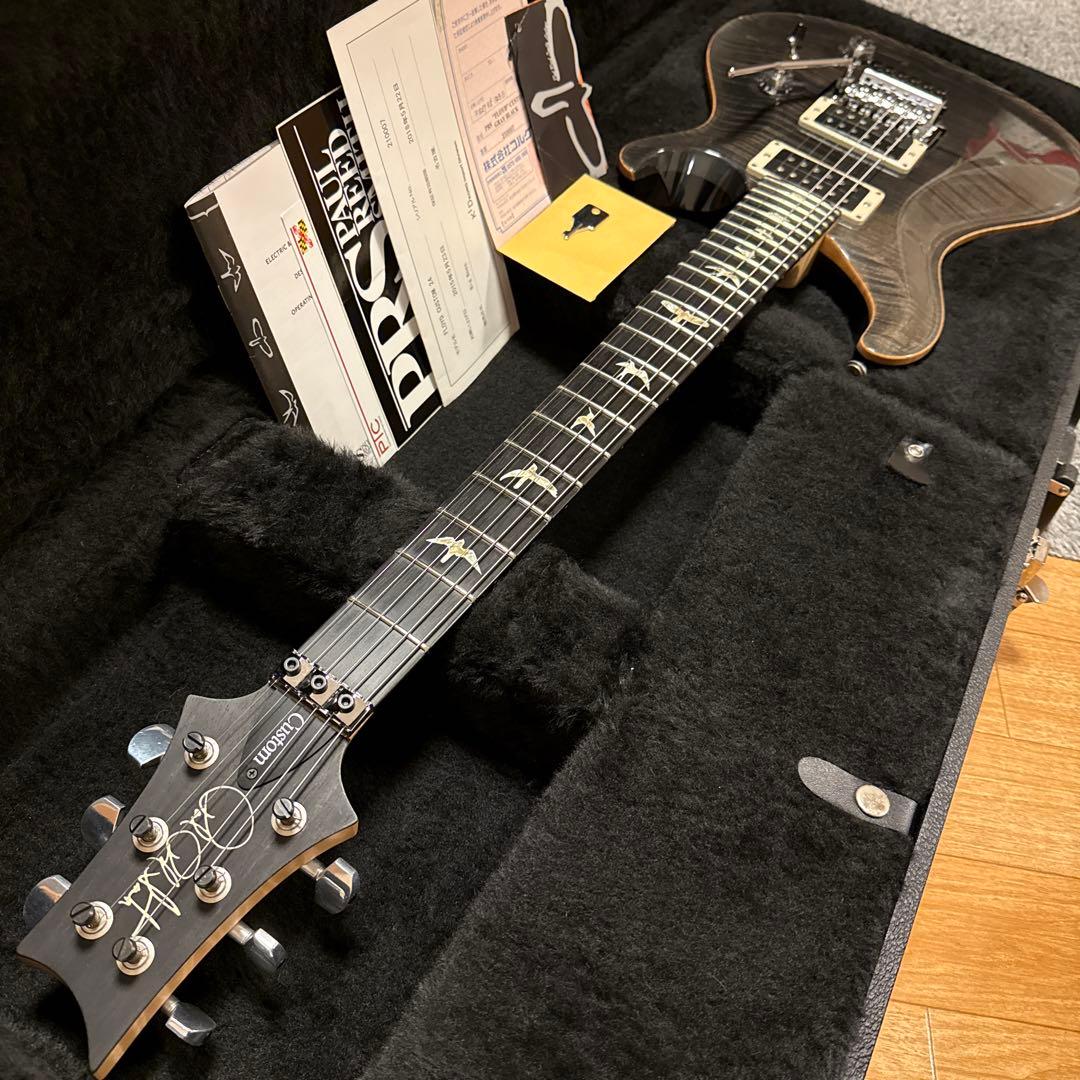 ギター 2014 PRS Custom24 Floyd 10Top Gray Black