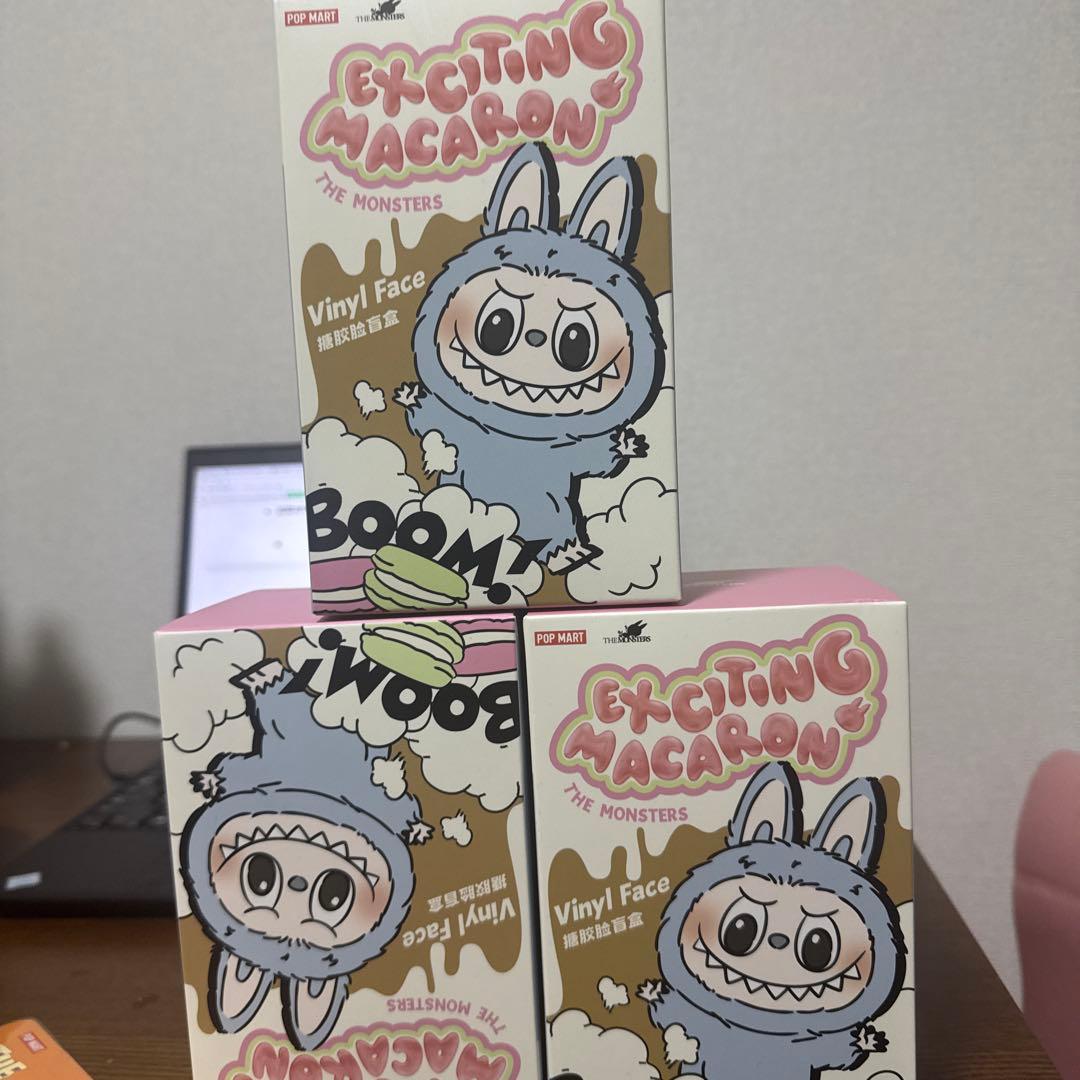 新年限定 LABUBU 新品未開封 Exciting Macaron 3個