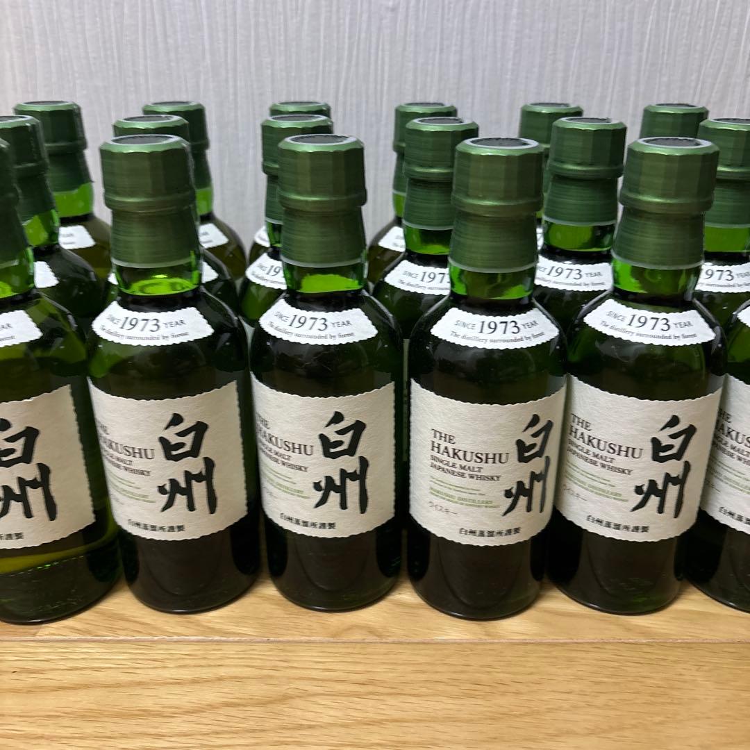 白州ウイスキー 180ml ミニボトル 22本