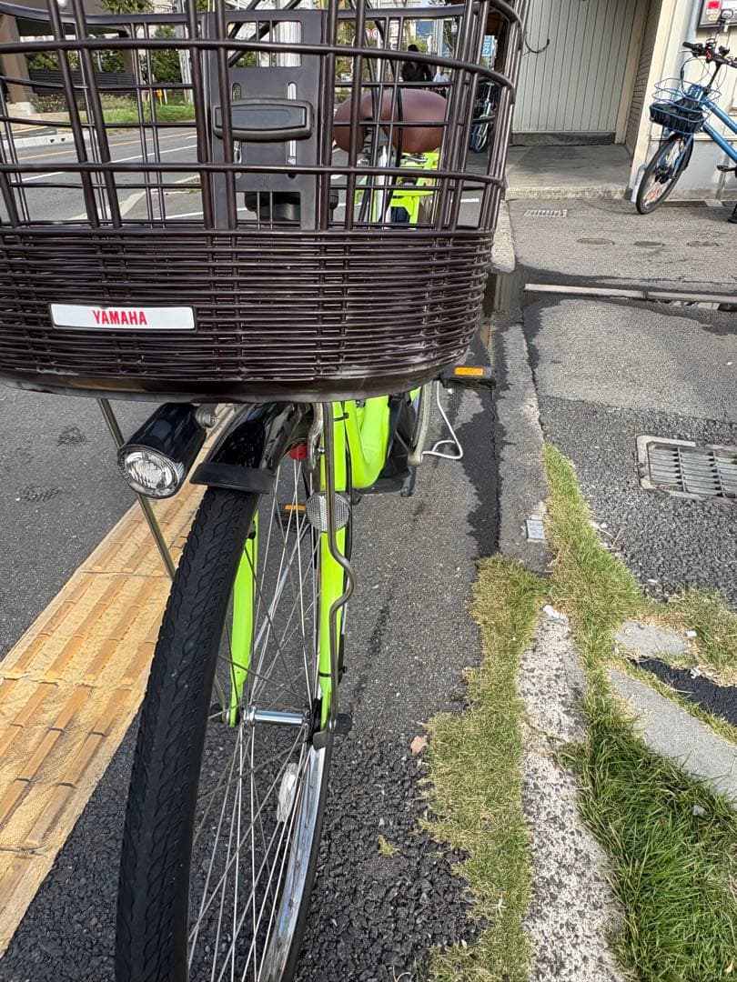 中古YAMAHA電動アシスト自転車　12.8Ah 大阪　005番