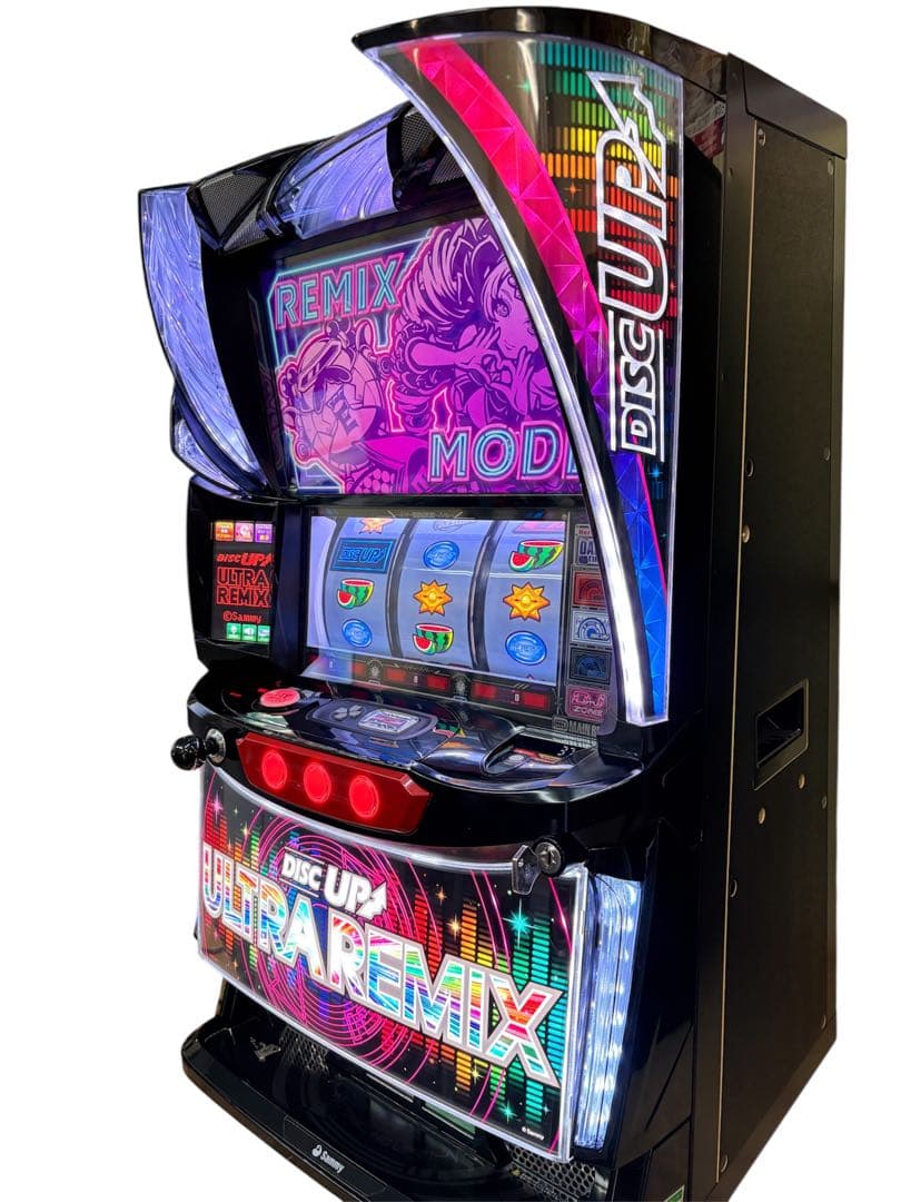 【送料込】DISC UPウルトラリミックス パチスロ 実機 直接引取可
