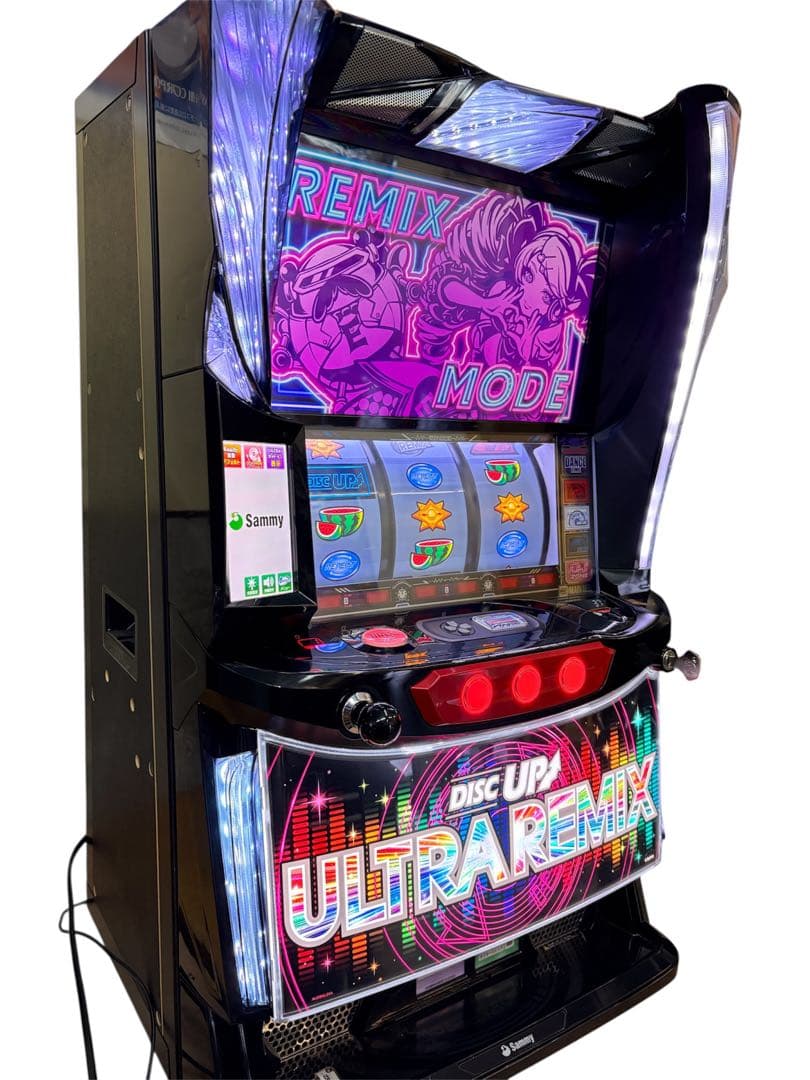 【送料込】DISC UPウルトラリミックス パチスロ 実機 直接引取可