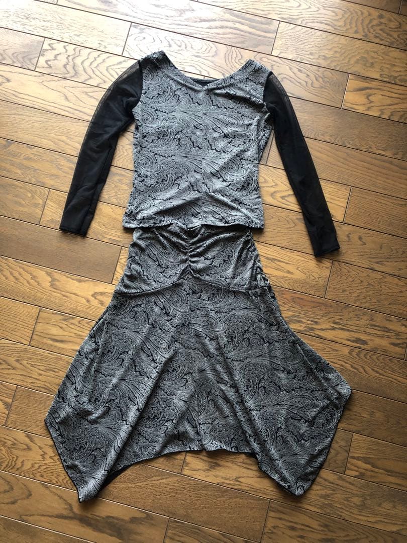 チャコット　社交ダンス　セットアップ✳︎バラ売り不可