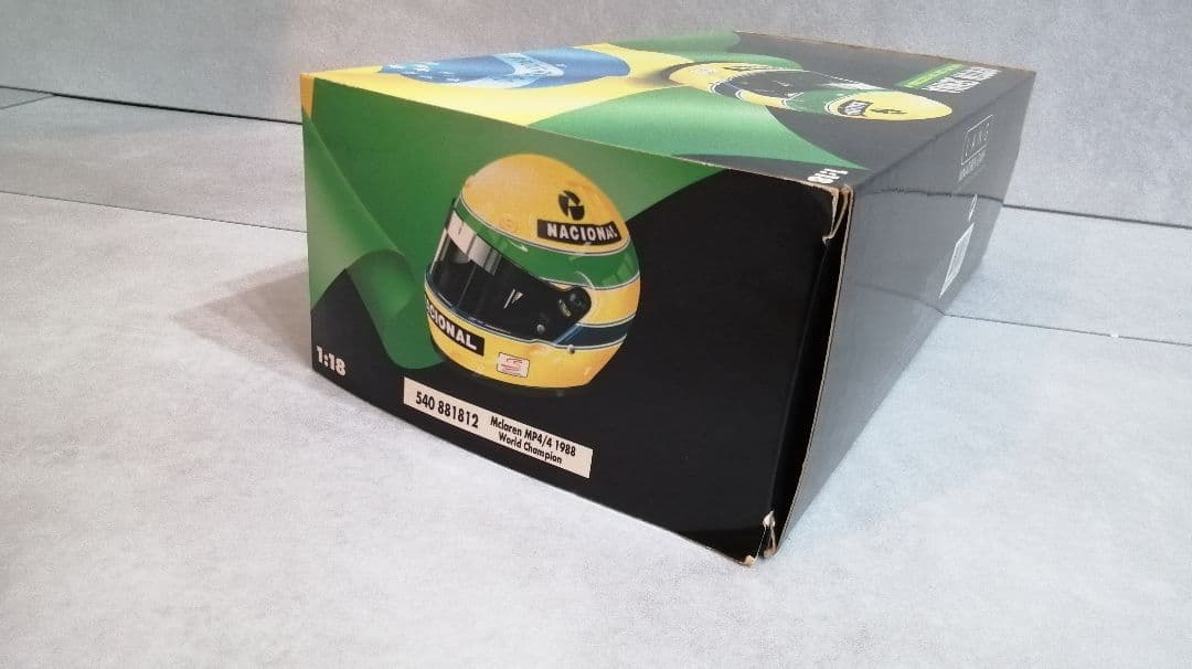 MINICHAMPS アイルトンセナ マクラーレン ホンダMP4/4 1989