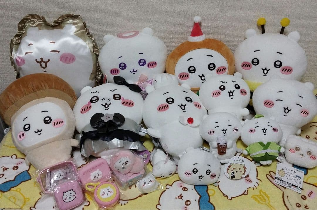 ちいかわ　アミューズメントぬいぐるみ雑貨20点セットのまとめ売り