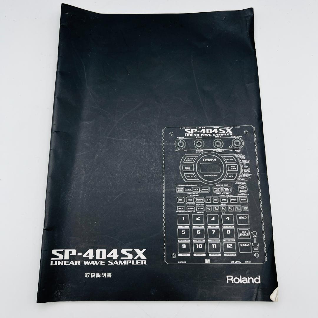 Roland SP-404SX SDカード 専用ケース 電源アダプター付属