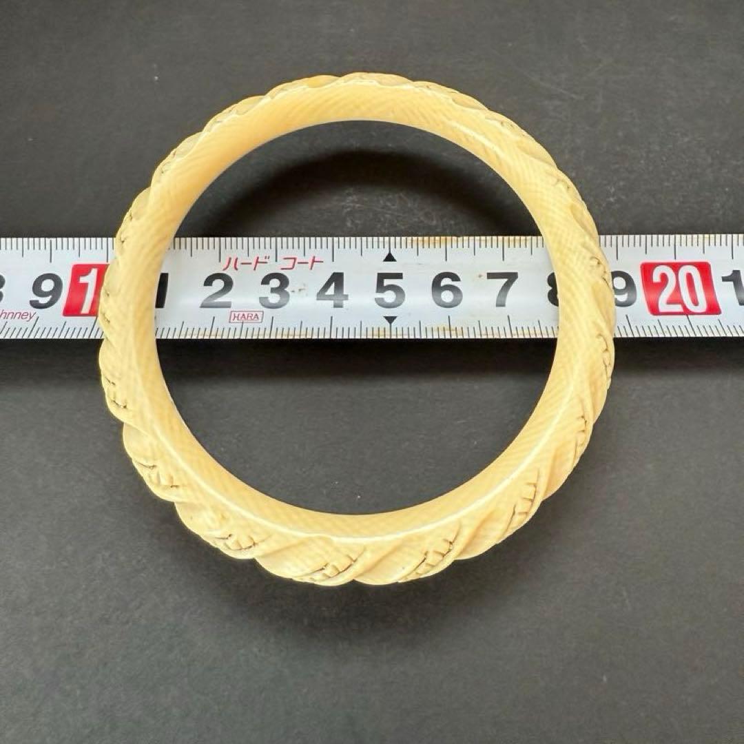 極上　バングル　刻印585? 天然素材 骨董　美術品　アンティーク