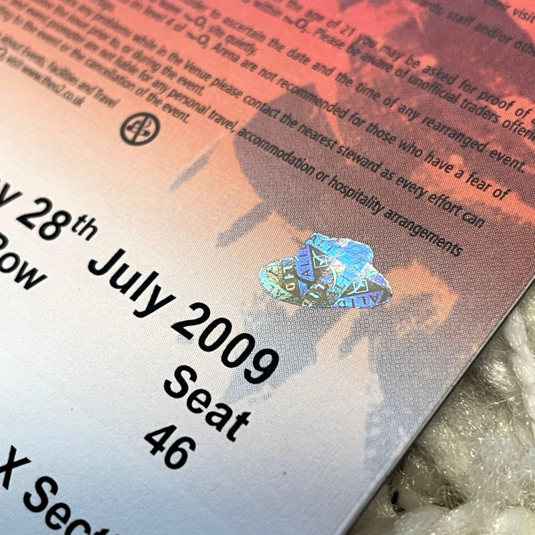 MICHAEL JACKSON THIS IS IT MJ ホログラムチケット