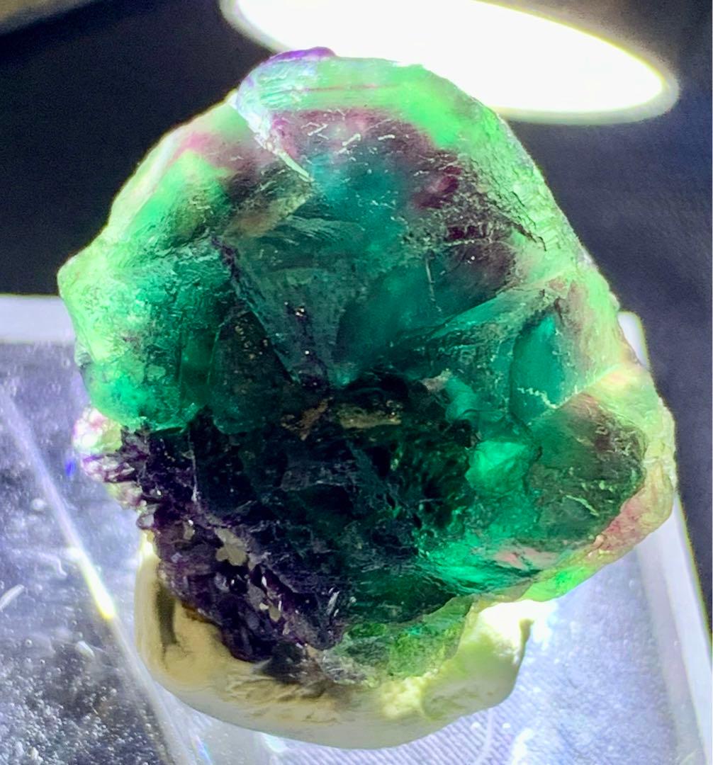【奇跡のトリカラー】オコルス フローライト 標本