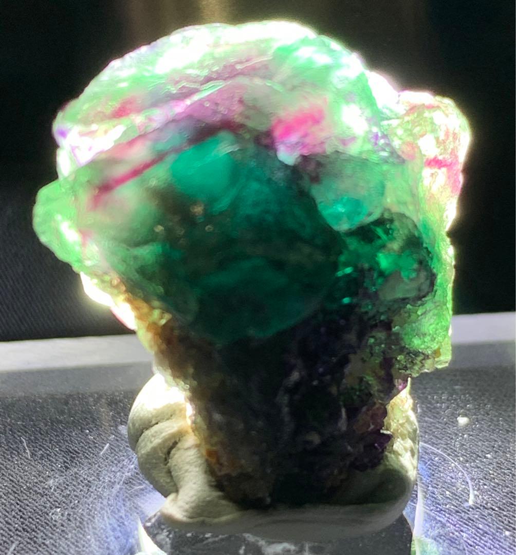 【奇跡のトリカラー】オコルス フローライト 標本