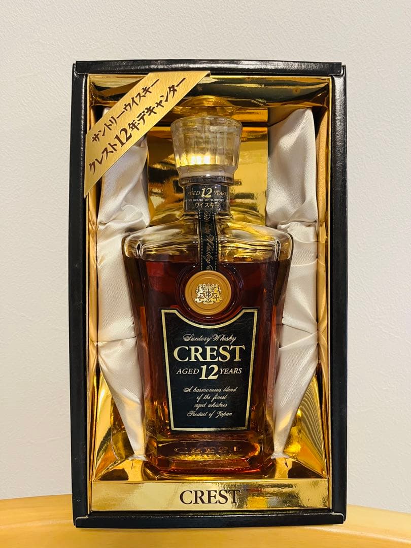 CREST AGED 12 YEARS ウイスキークレスト希少デザインセット販売