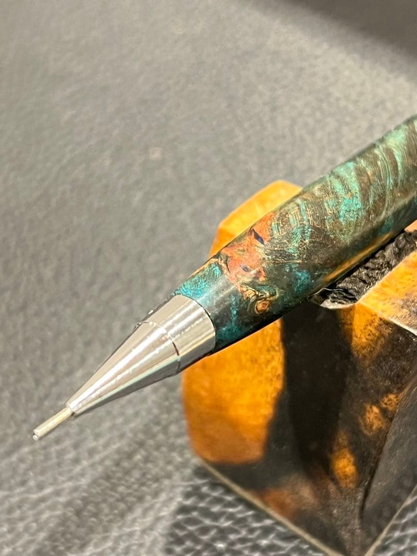 shaikurupg5+スタビメイプル瘤+重量増し加工+真鍮硬度表示窓有り