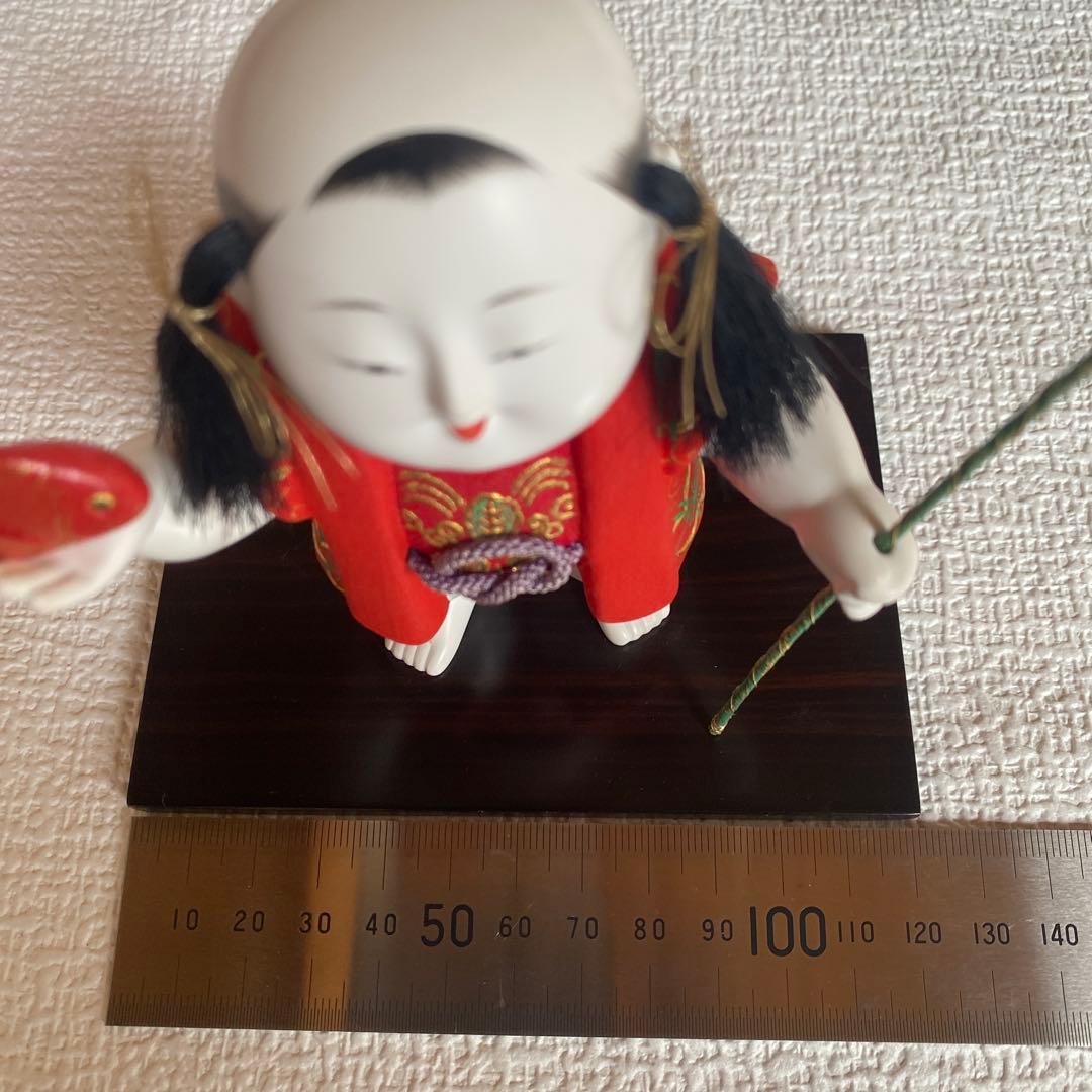 希少✨中村信喬　恵比寿　御所人形　丸平大木人形店購入　縁起物　置物