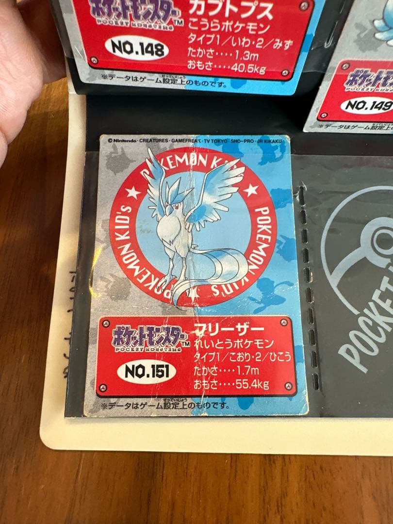 【バラ売り検討します】ポケモンキッズ　カードコレクションファイル+カード94種