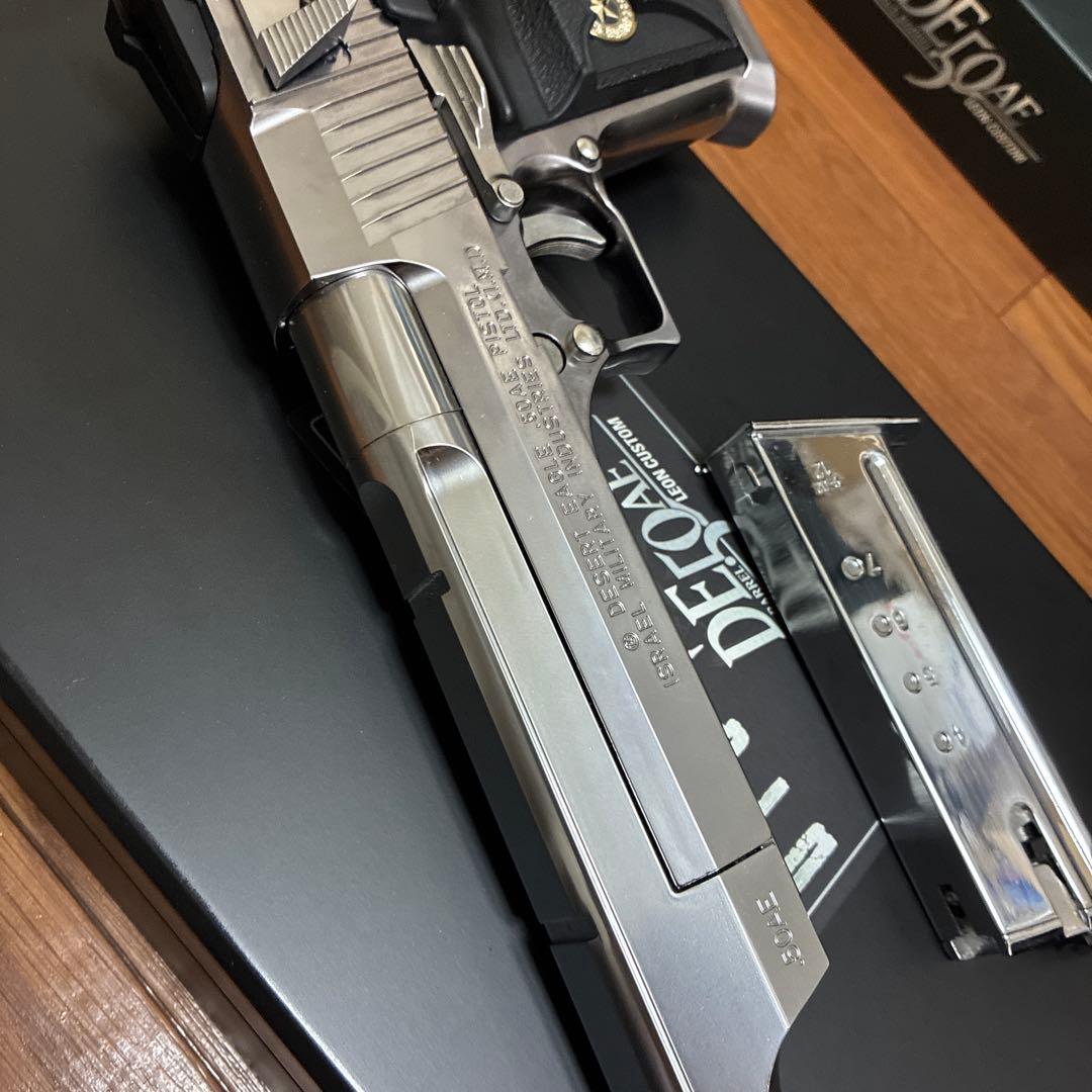 東京マルイデザートイーグル50AE10インチバレル レオンカスタムバイオハザード