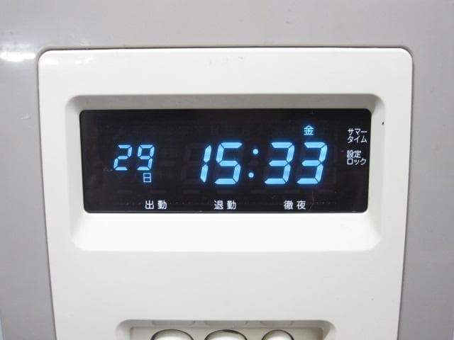 ★清掃済 美品 MAX タイムレコーダー ER-80S + タイムカード20枚