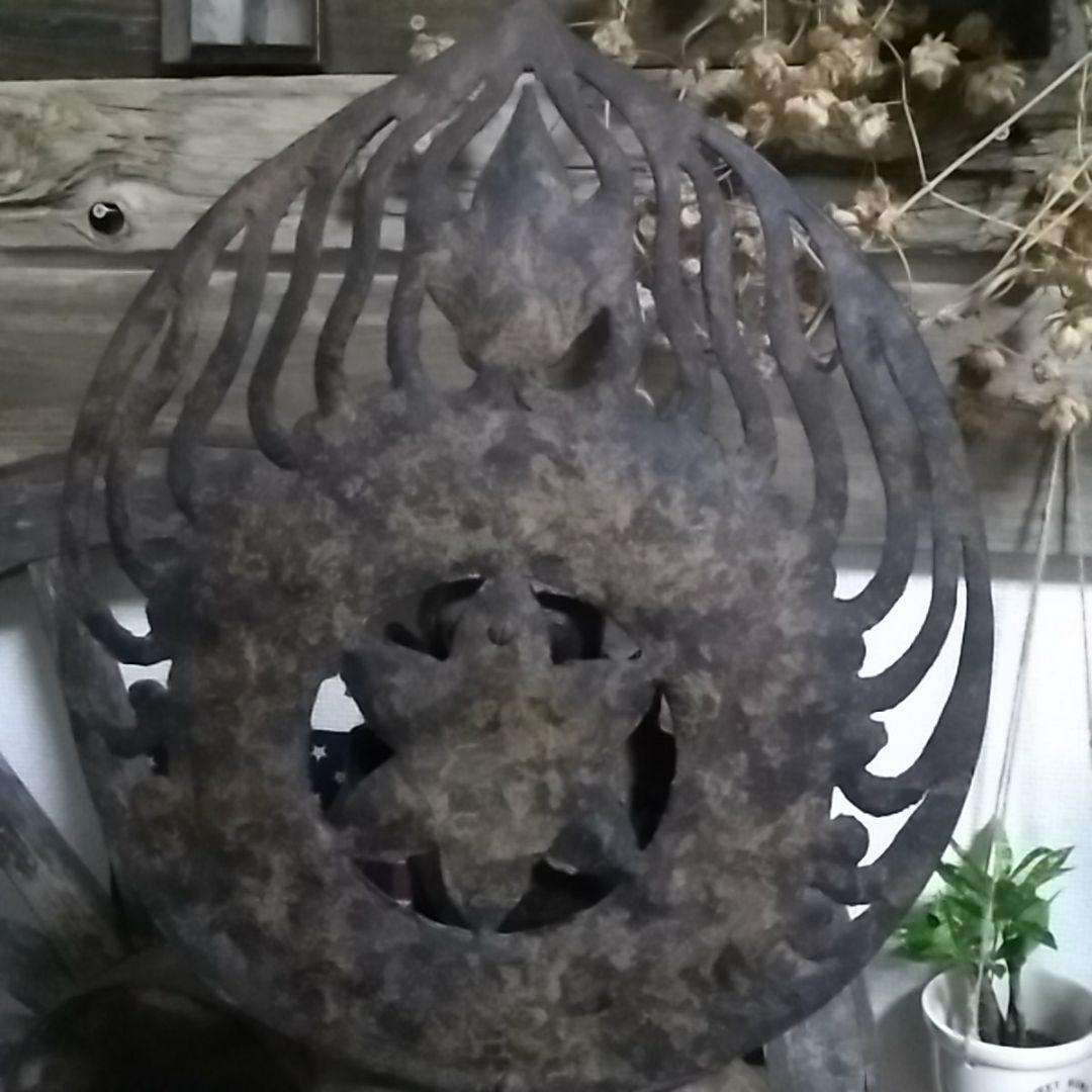 古い仏像/観音像　95センチ