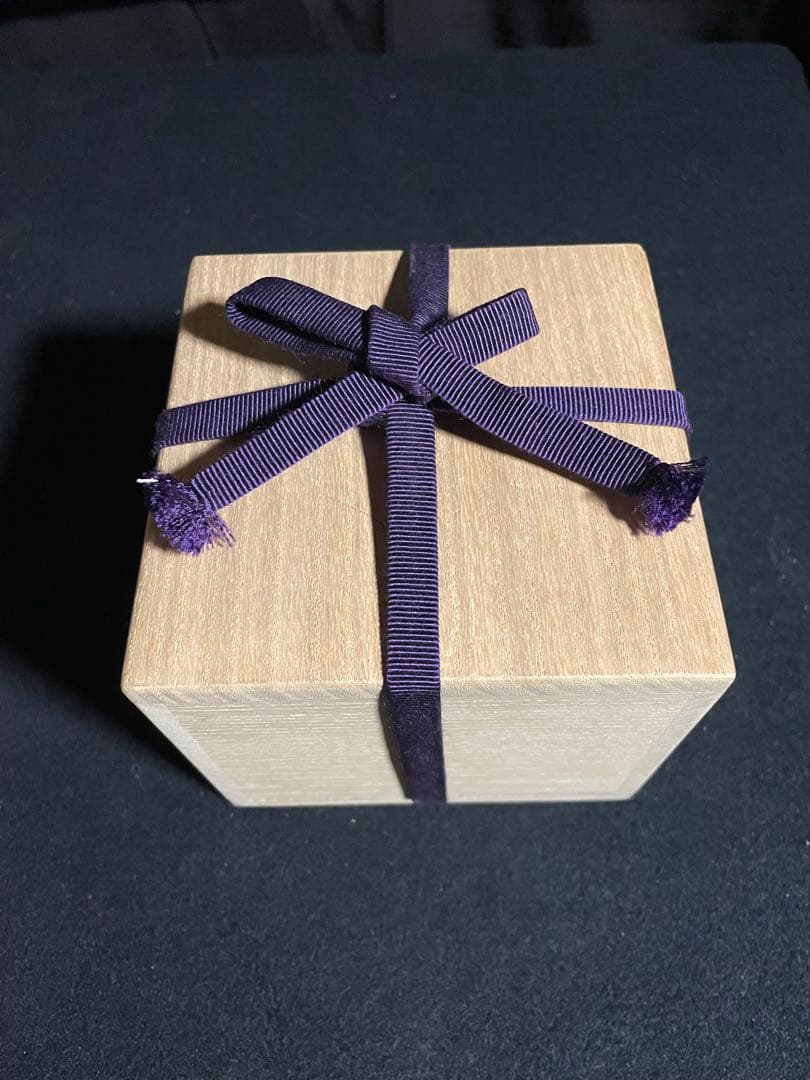 加賀蒔絵　松浦寛子作 恭永監修　螺鈿金蒔絵棗　御所車蒔絵 共箱付 高級茶道具