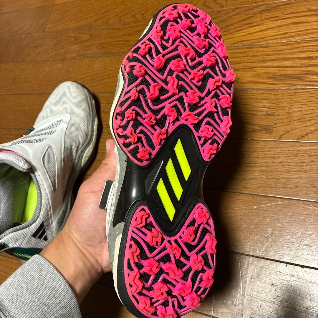 adidas コードカオス　BOA グレーピンク