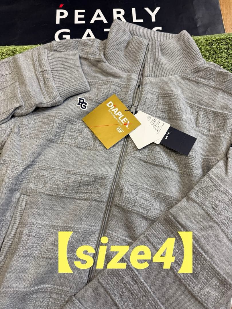 し*じ様 ¥48,400新品正規品【PG/4】パーリーゲイツ ニットブルゾンDi