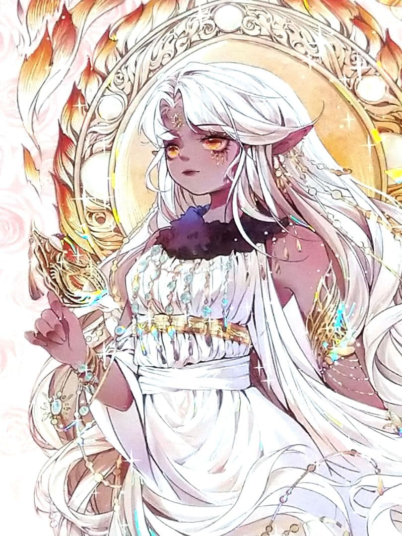 J1010＃天阶序曲(贝壳光)魔法堂切り売り海外人物マステ女の子