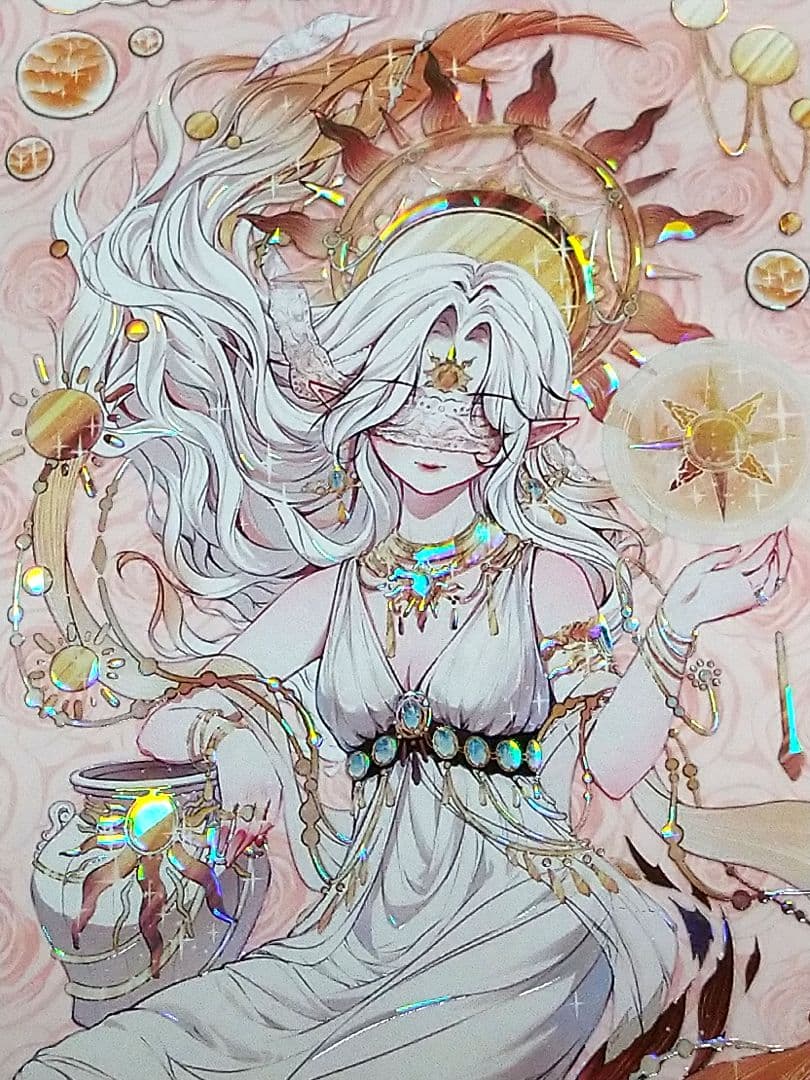 J1010＃天阶序曲(贝壳光)魔法堂切り売り海外人物マステ女の子