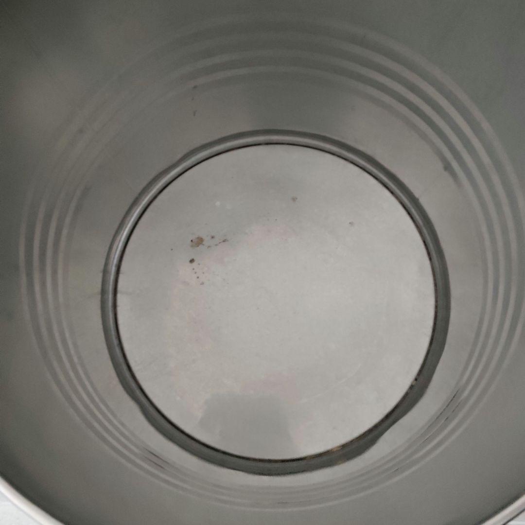 工業系インダストリアル　スチールオープン型ドラム缶　φ41cm×H43.5cm