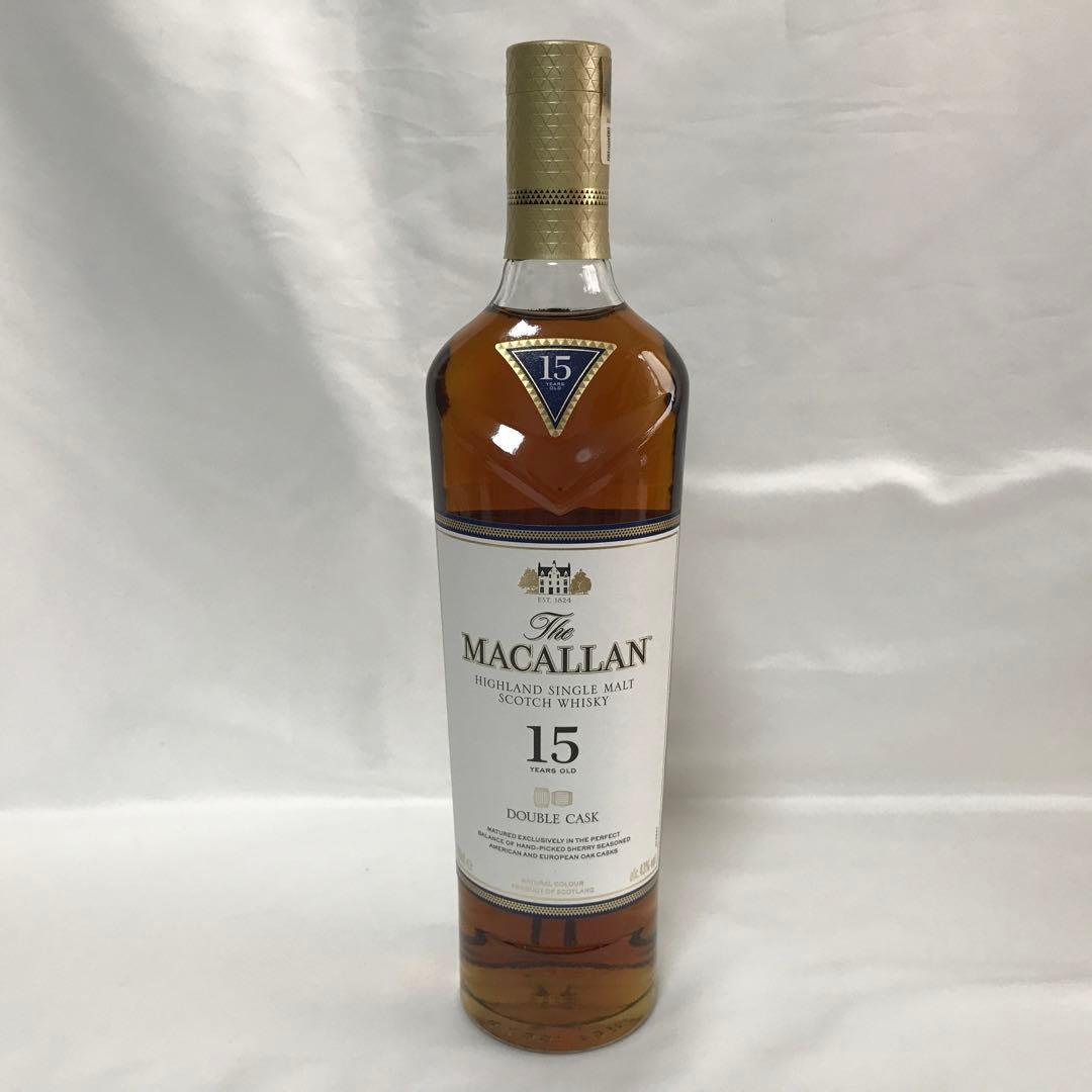 ザ・マッカラン ダブルカスク15年 700ml瓶