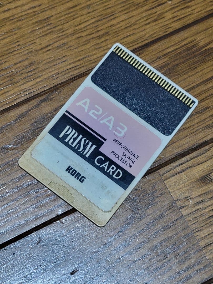 KORG A2 A3用 PRISM カード　値下げ中　レア