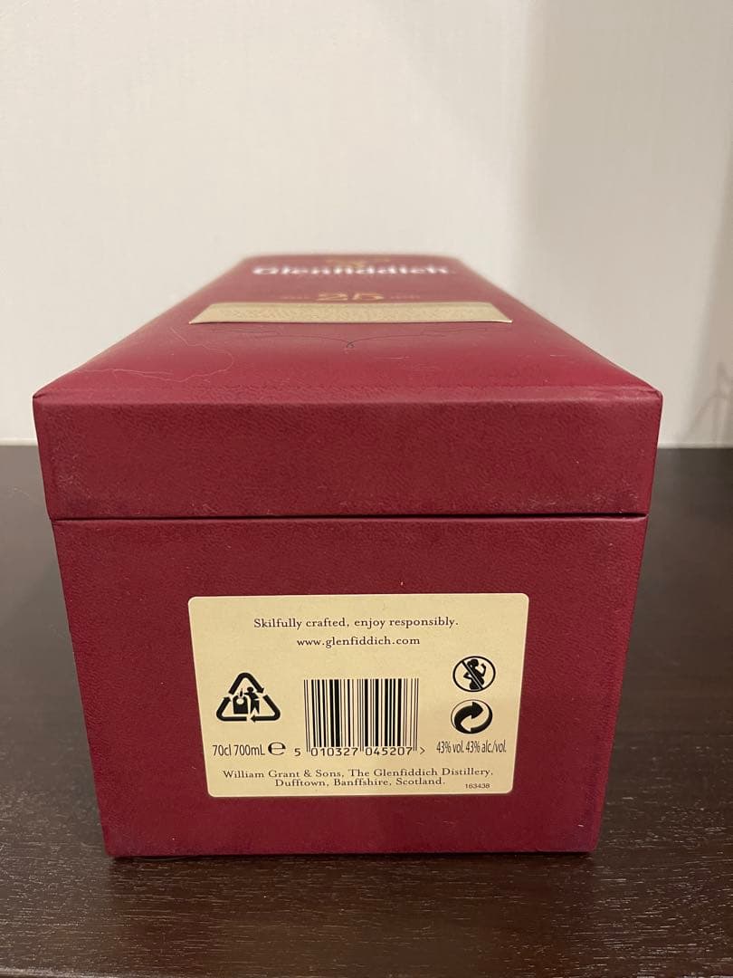Glenfiddich 25年 シングルモルトウイスキー グレンフィディック