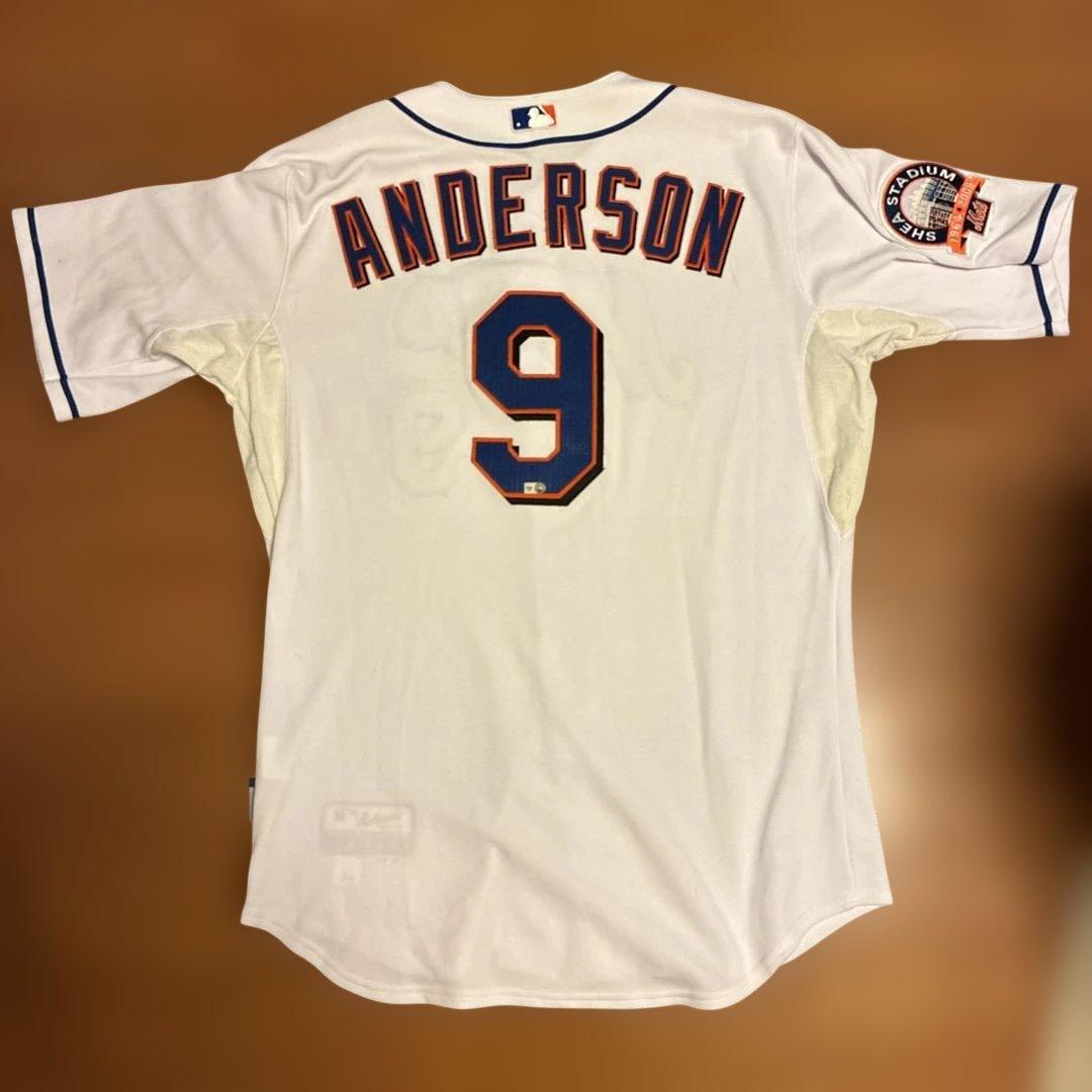 MLB メッツ　実使用　ユニフォーム　ホログラム証明付き　アンダーソン