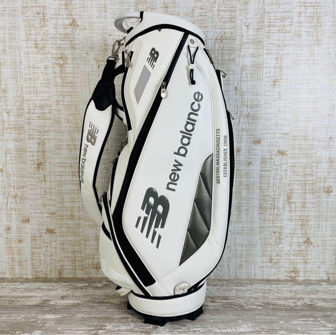 New Balance Golf ツアータイプ 立体ロゴ　キャディバッグ9.5型